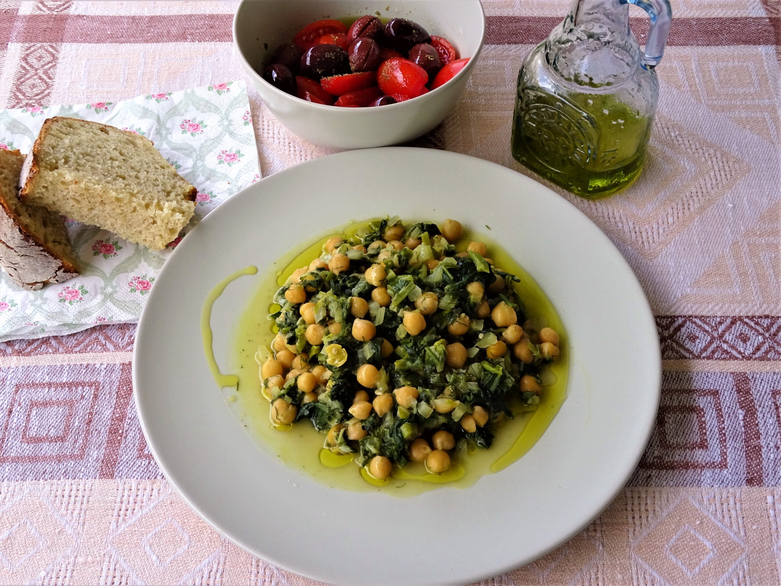 chickpeas with spinach